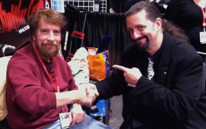 Bob Larkin (l) and me at the 2013 New York Comic Con
