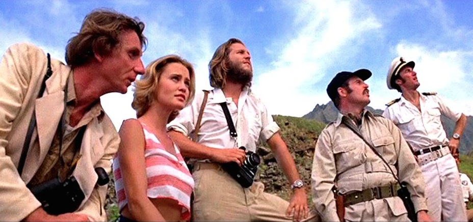 Left to right: Rene Auberjonois, Jessica Lange, Jeff Bridges, Charles Grodin, Ed Lauter